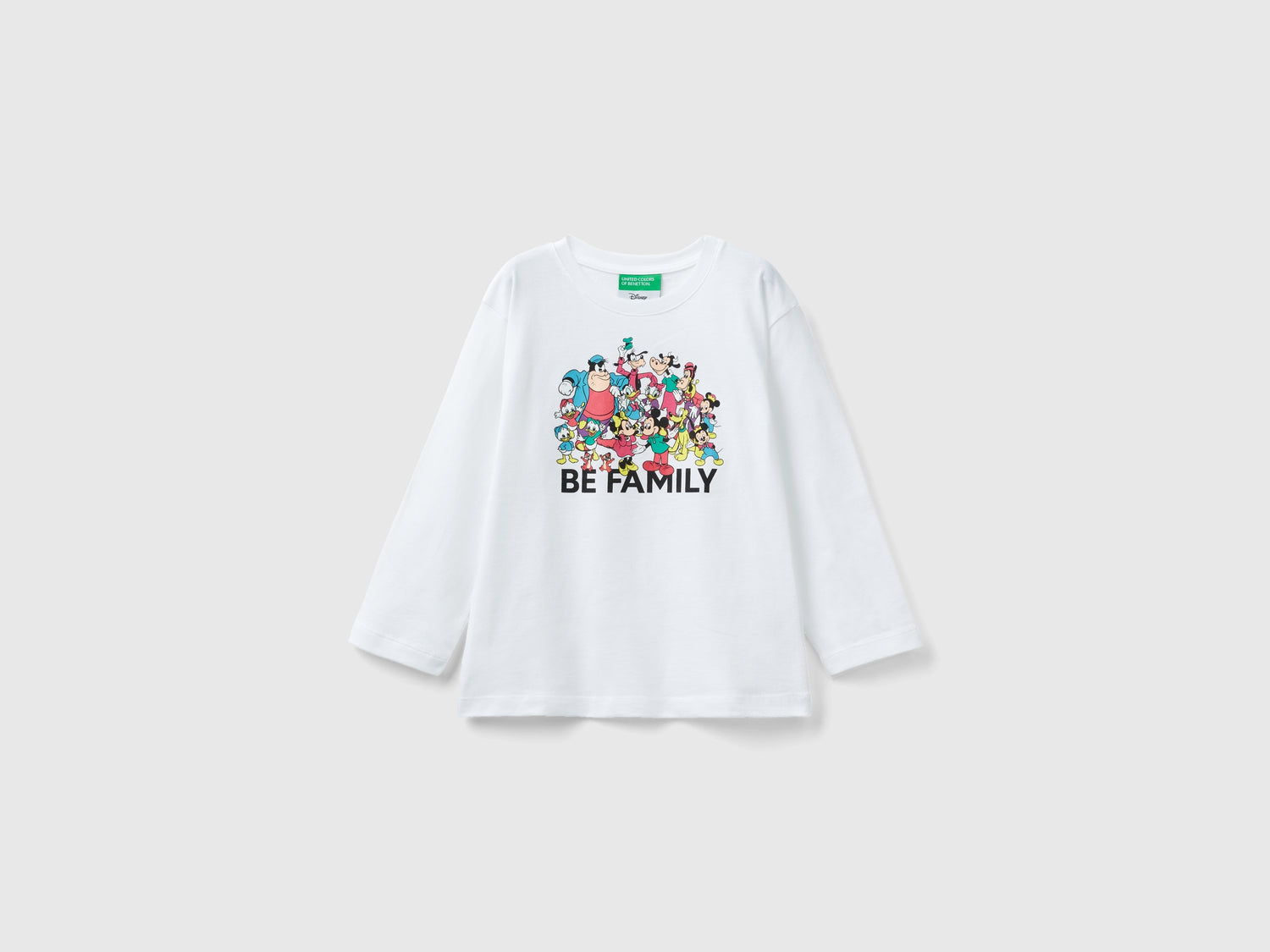 T-shirt Disney over fit da bimbo bianco | Benetton Outlet