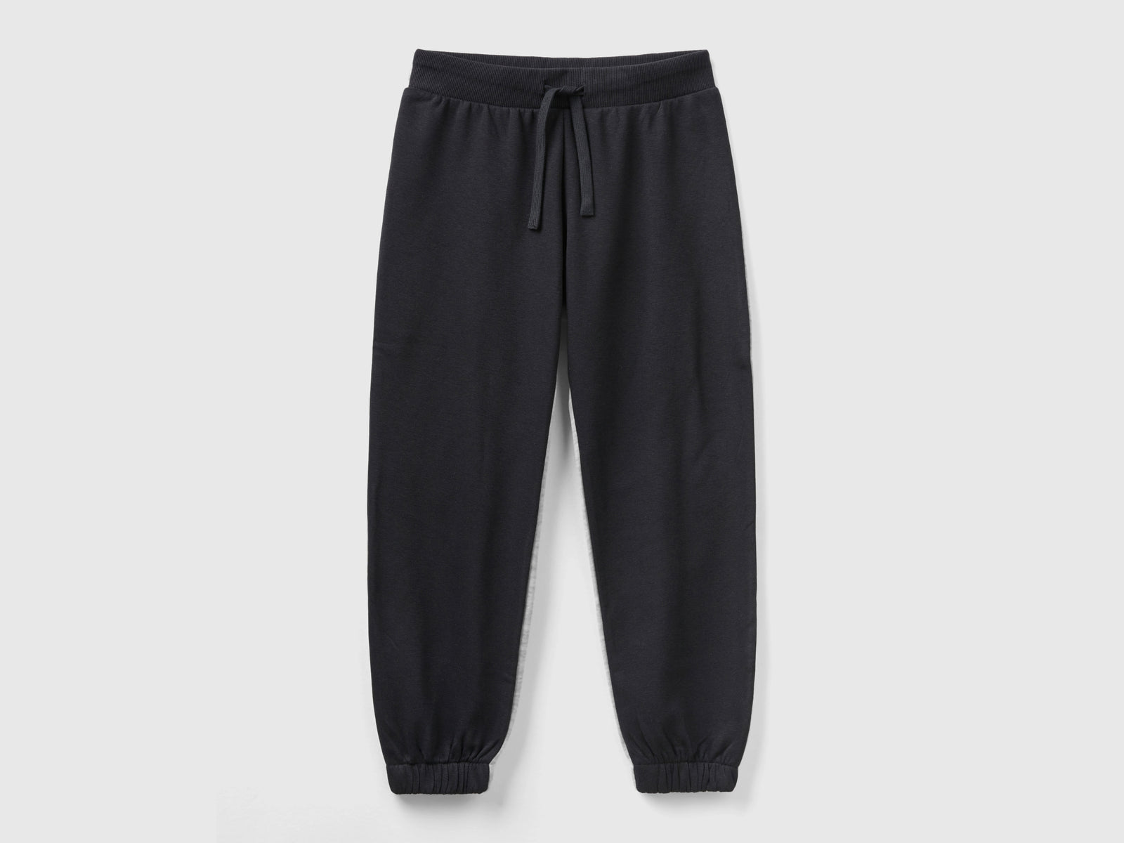 Joggers color block da bambina nero | Benetton Outlet
