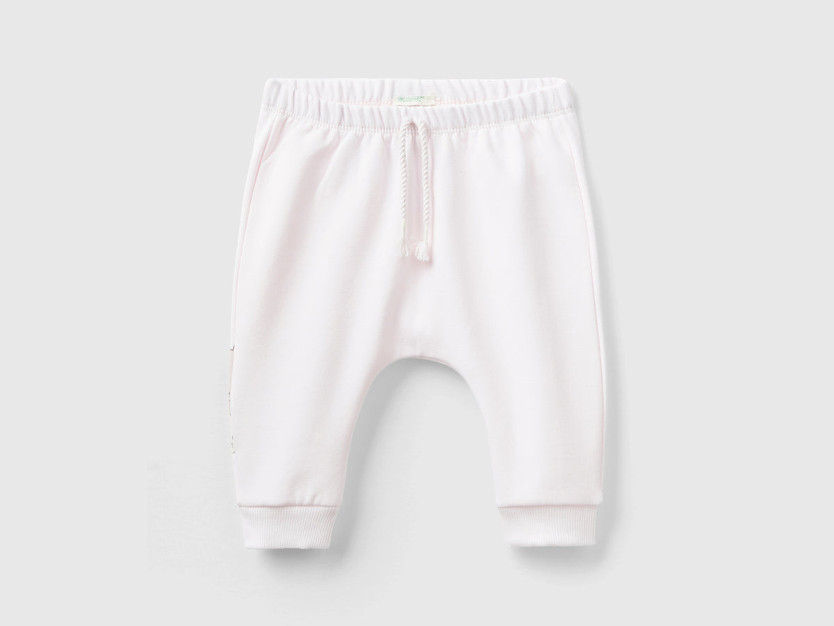 Pantaloni in calda felpa con taschino