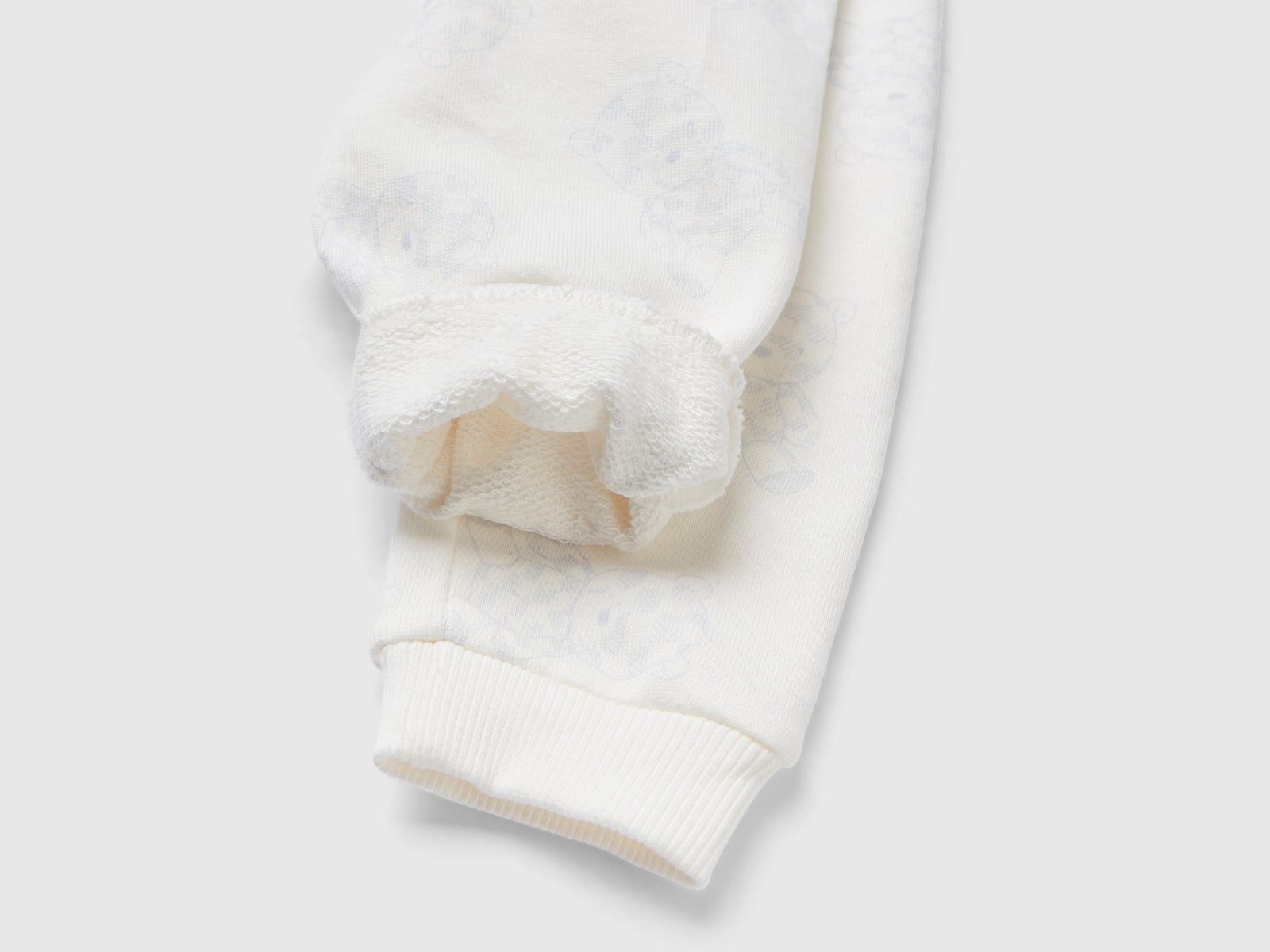 Patterned sweatpants da neonato bianco 2 | Benetton Outlet