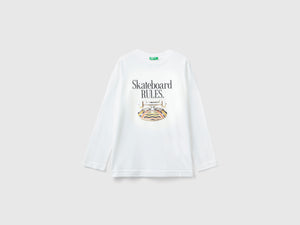 T-shirt con stampa fotografica