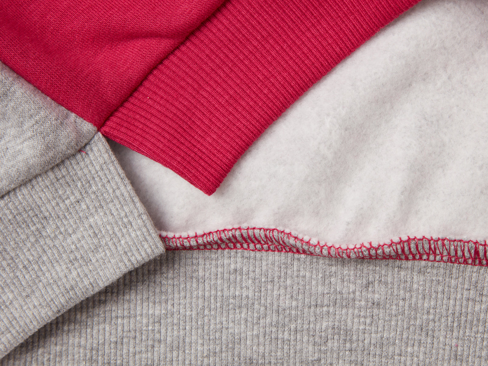 Felpa chiusa con stampa glitter da bimba multi-color 3 | Benetton Outlet