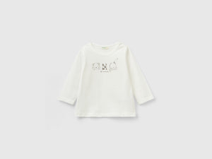 T-shirt manica lunga 100% cotone bio