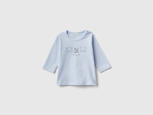 T-shirt manica lunga 100% cotone bio