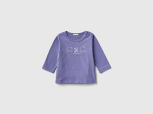 T-shirt manica lunga 100% cotone bio