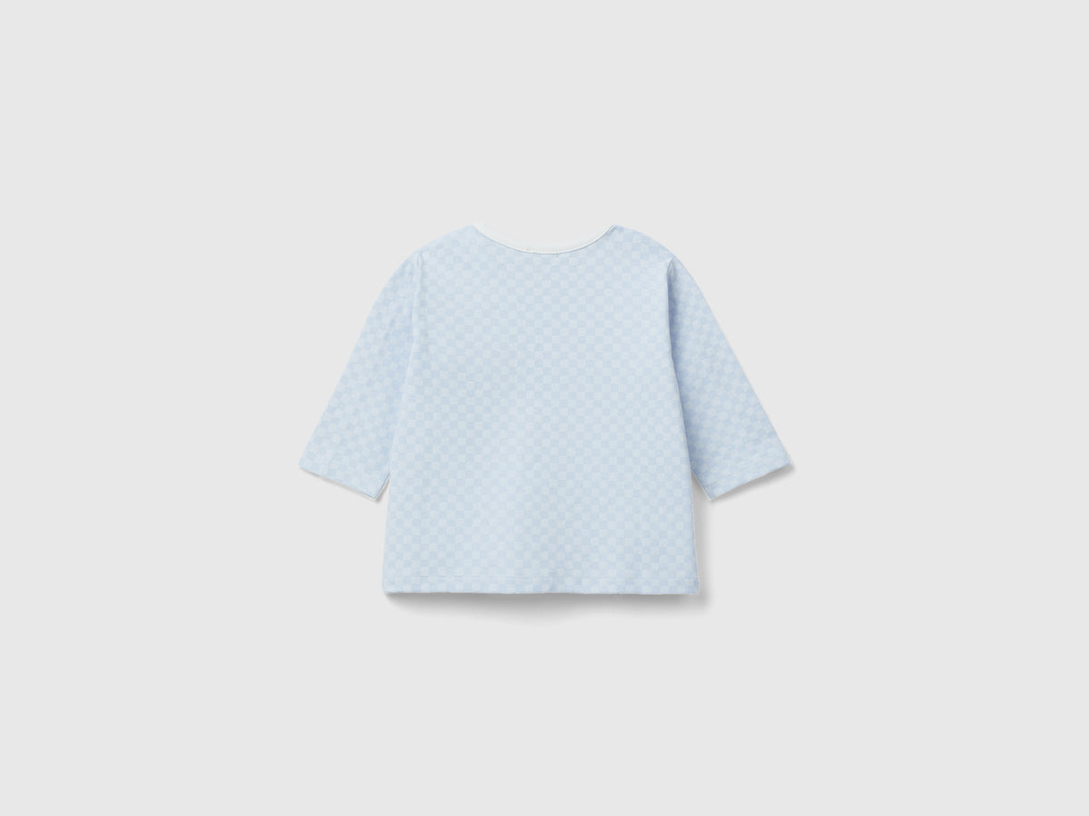 T-shirt optical con stampa orsetto