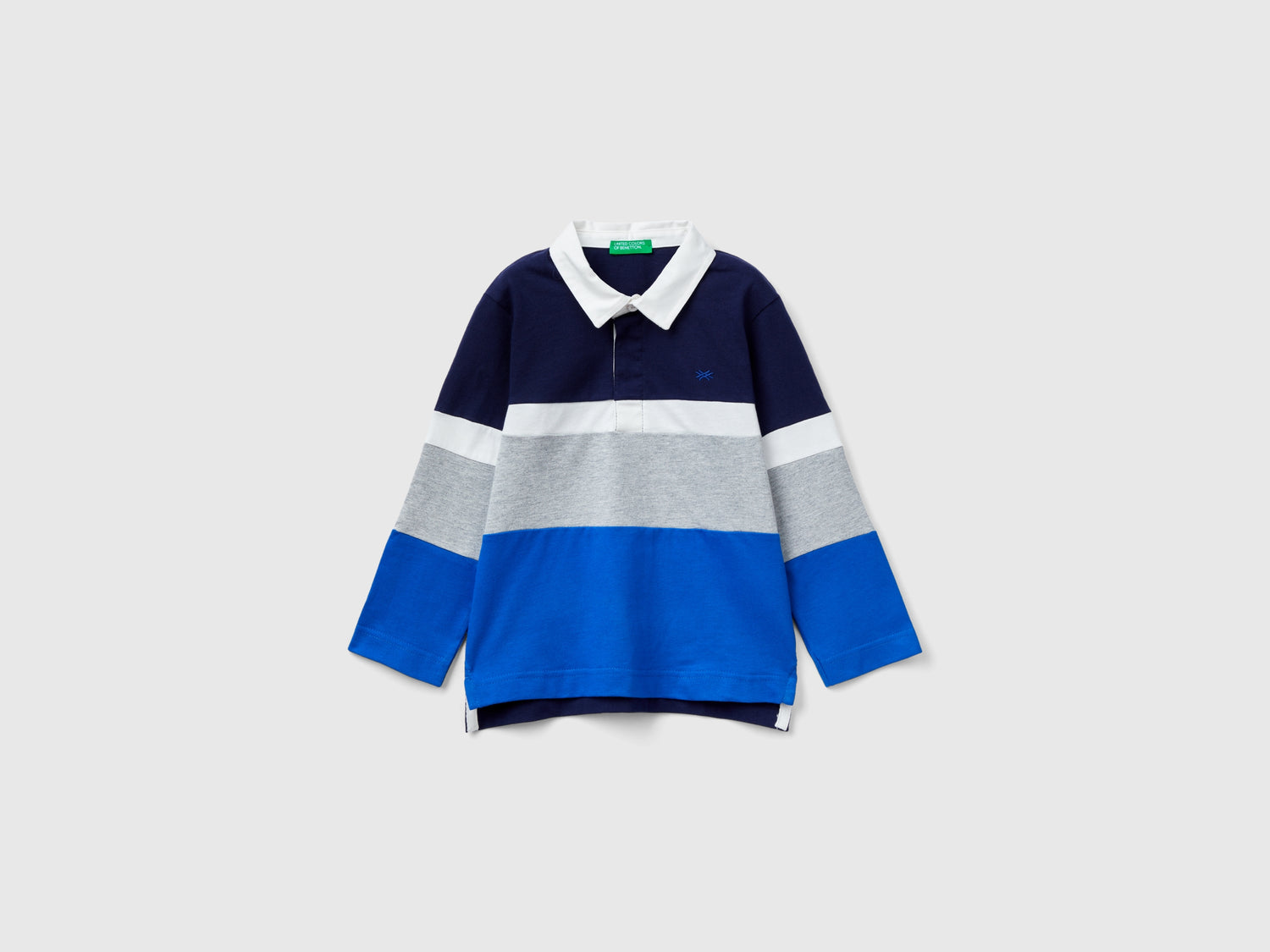 Polo stile rugby 100% cotone da bimbo multi-color | Benetton Outlet