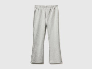 Leggings a zampa in cotone stretch