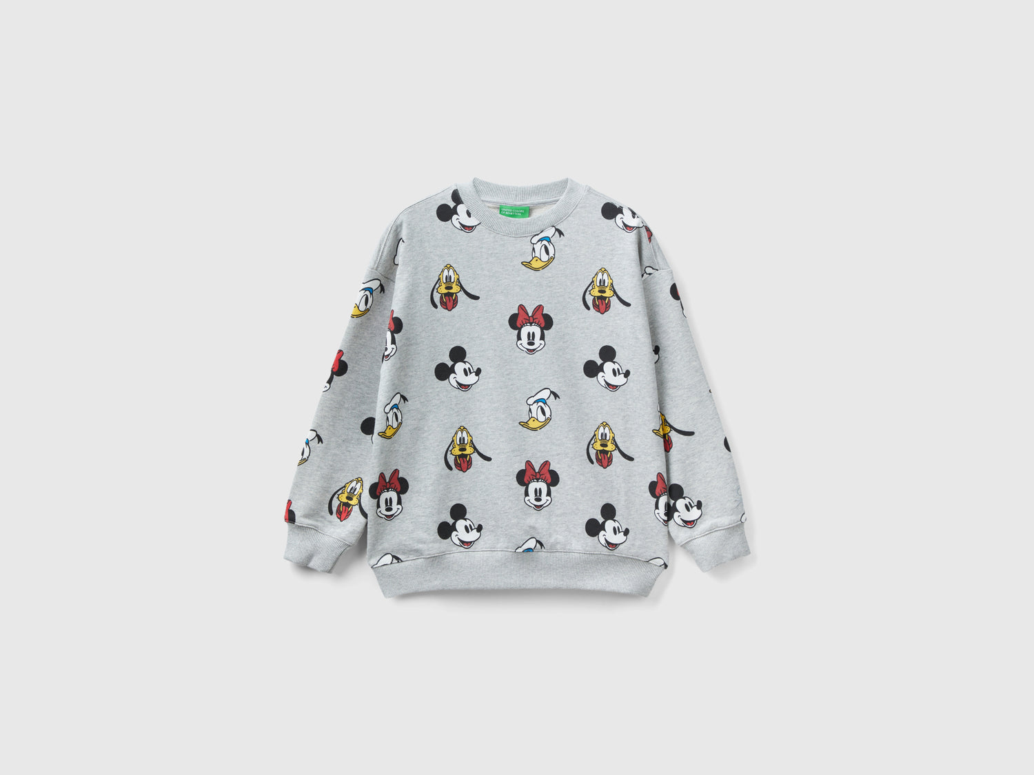 Felpa con stampa Disney da bambino grigio | Benetton Outlet