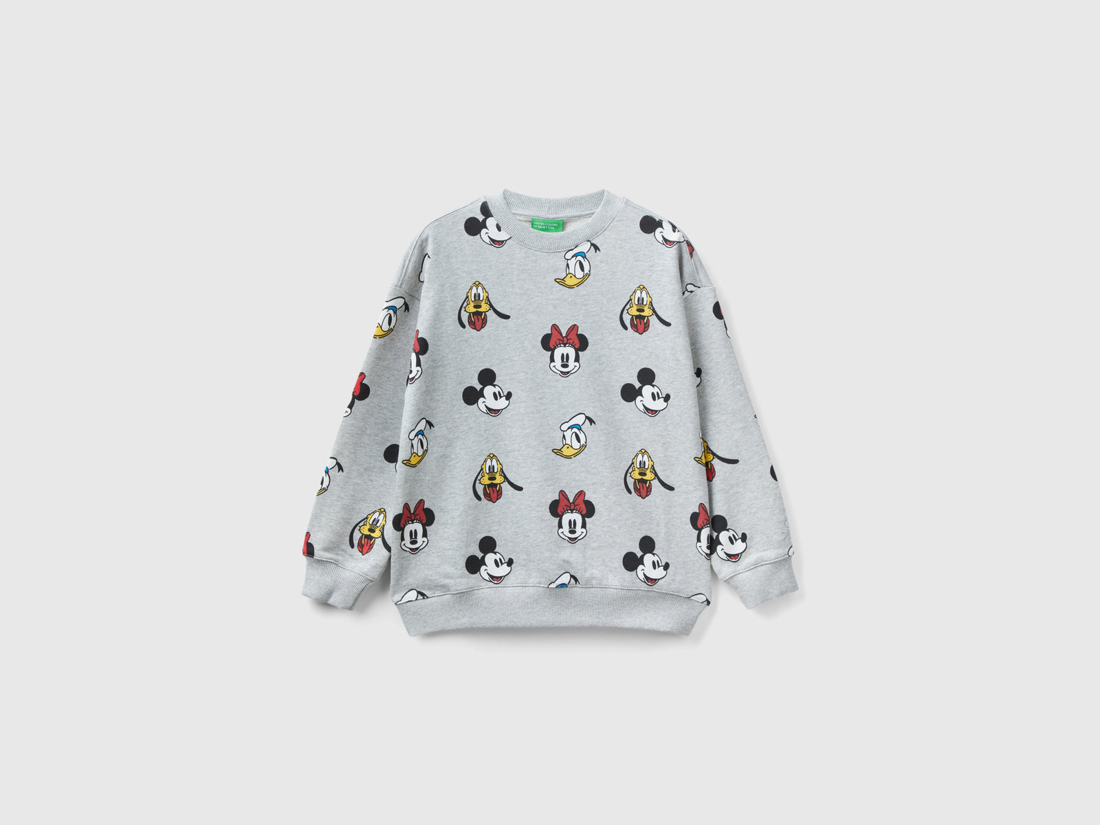 Felpa con stampa Disney da bambino grigio | Benetton Outlet