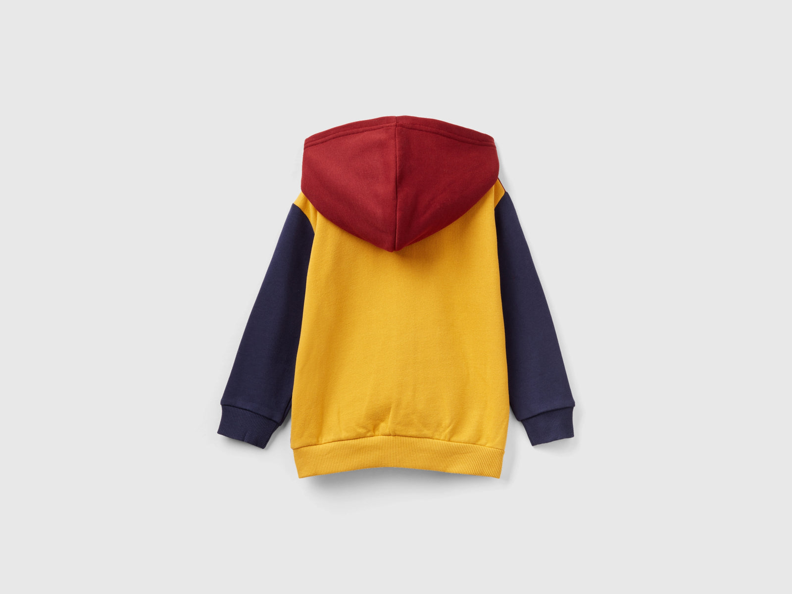 Felpa con cappuccio foderato da bimbo multi-color 2 | Benetton Outlet