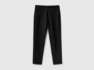 Leggings in felpa stretch