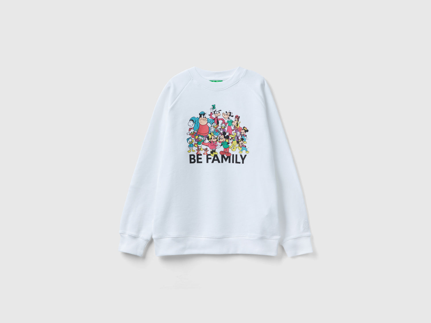 Felpa con stampa Disney da bambino bianco | Benetton Outlet