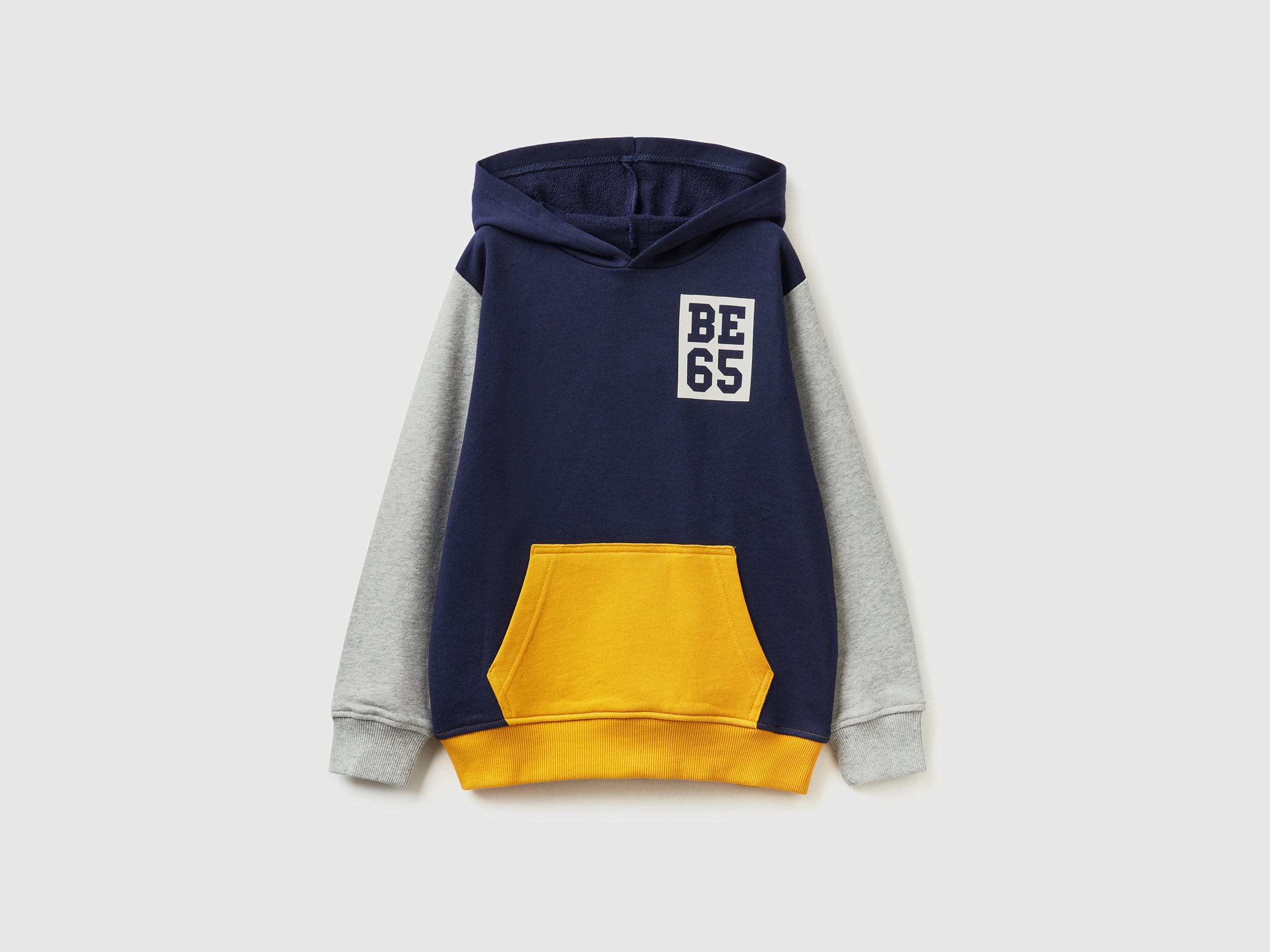 Felpa Con Cappuccio United Colors Of Benetton Per Bambine E Ragazze – Mix Lucido In Poliestere, Viscosa Ed Elastan