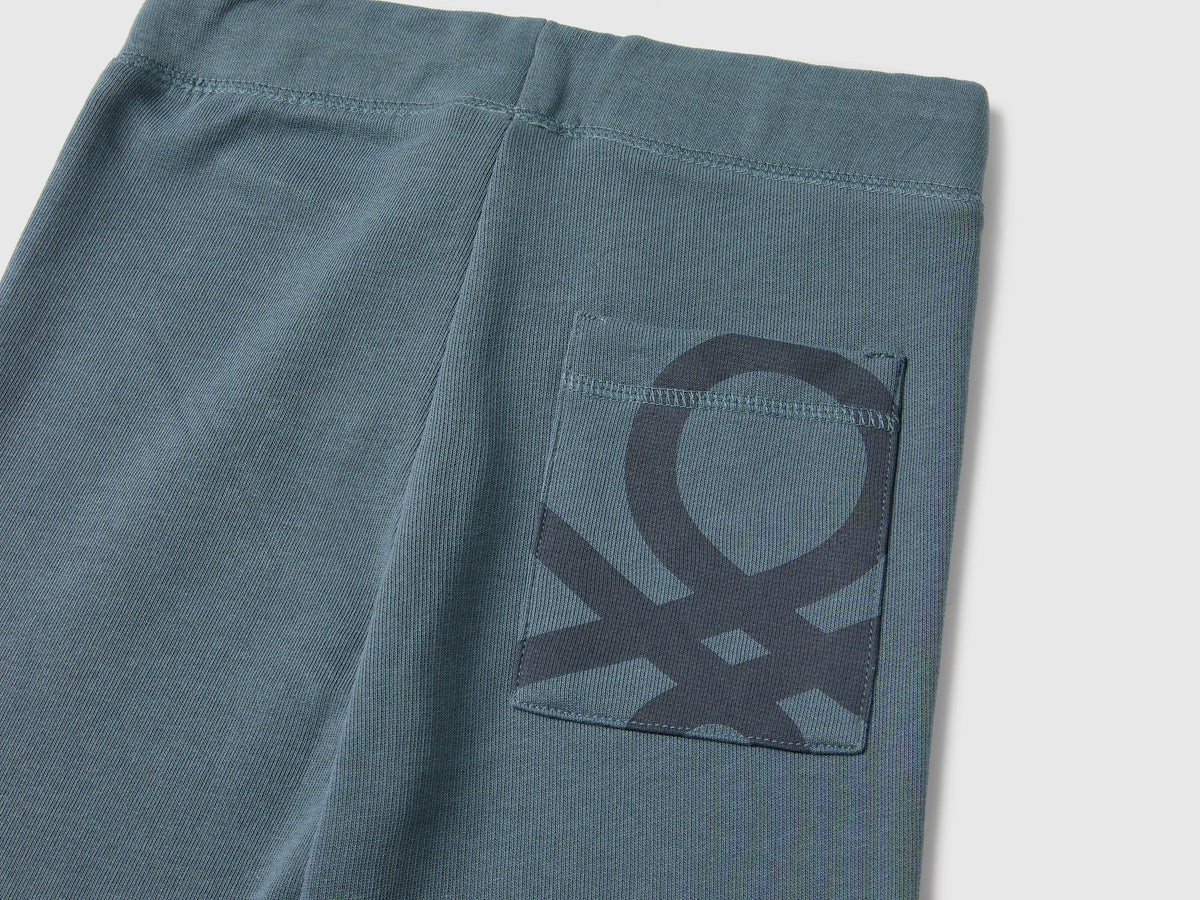 Pantaloni in felpa 100% cotone