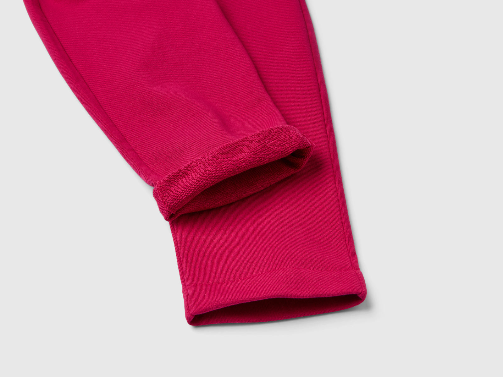 Pantalones de chándal de cintura alta da bambina ciclamino 3 | Benetton Outlet