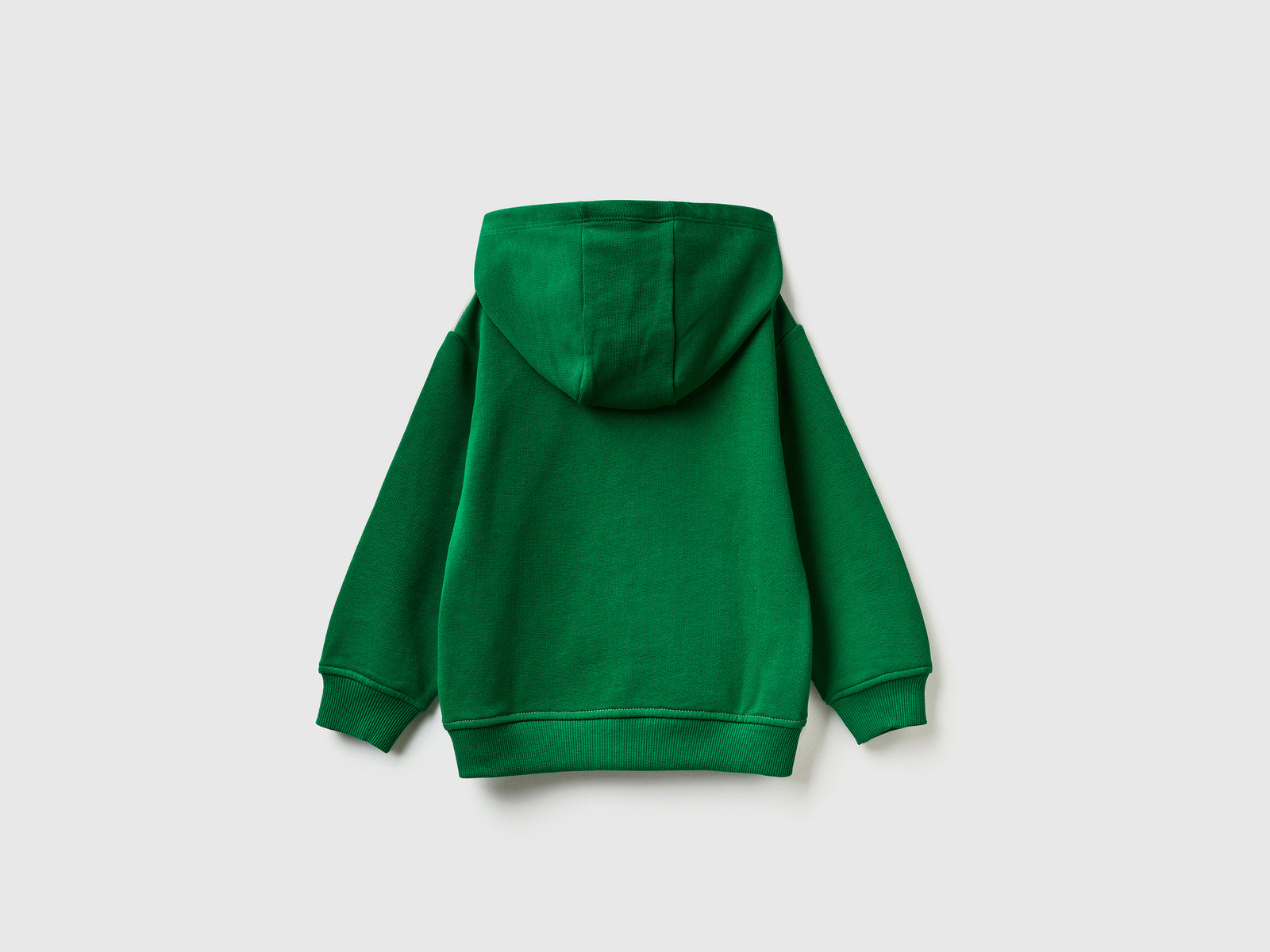 Felpa con logo e cappuccio da bimbo multi-color 2 | Benetton Outlet