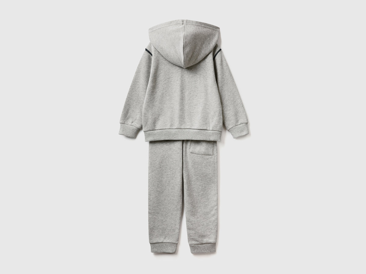 Tuta in felpa 100% cotone