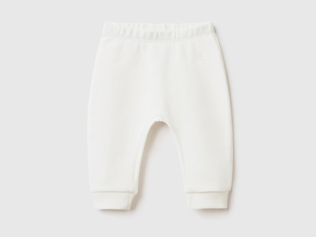 Pantaloni in felpa di cotone biologico