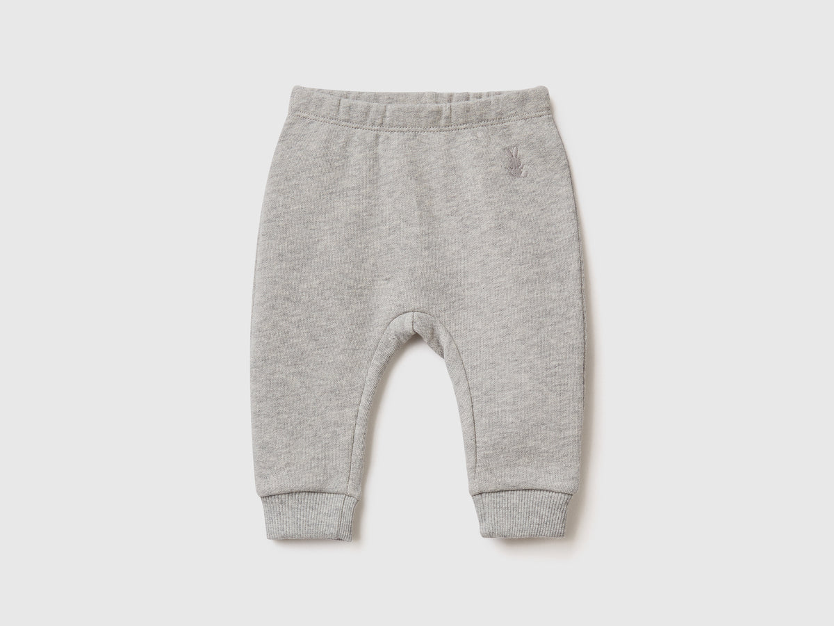 Pantaloni in felpa di cotone biologico