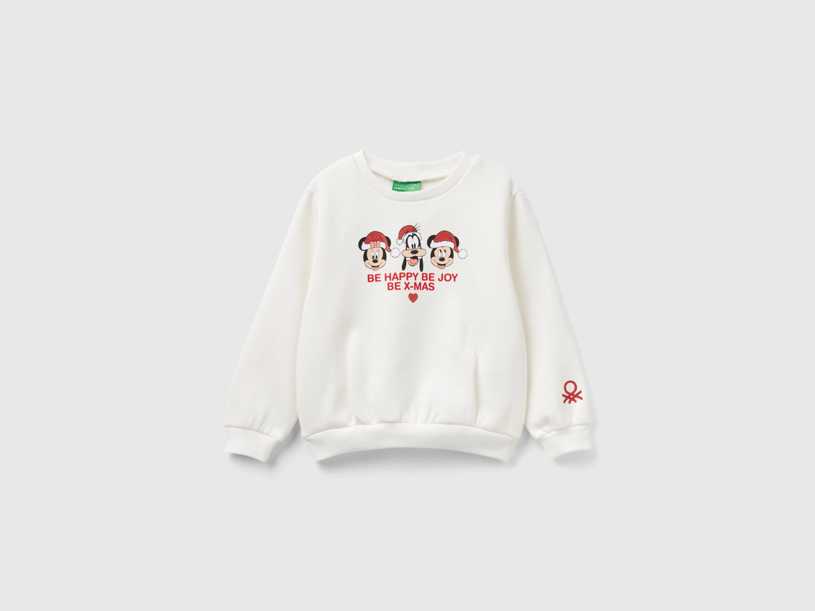 Calda felpa ©Disney con glitter da bimba bianco | Benetton Outlet