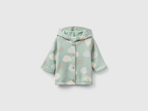 Sudadera con capucha forrada de chenilla