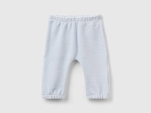 Pantaloni in ciniglia con ricamo