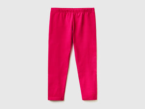 Stretch cotton leggings