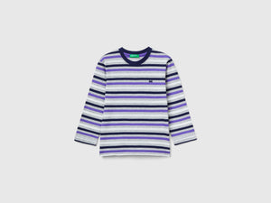 T-shirt a righe 100% cotone