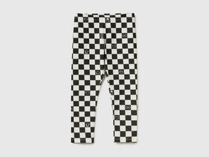 Leggings fantasia in cotone stretch