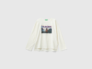 T-shirt con stampa fotografica