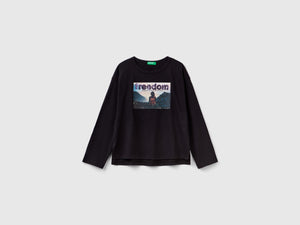 T-shirt con stampa fotografica