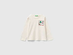 T-shirt natalizia in caldo cotone