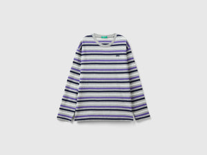 T-shirt a righe 100% cotone