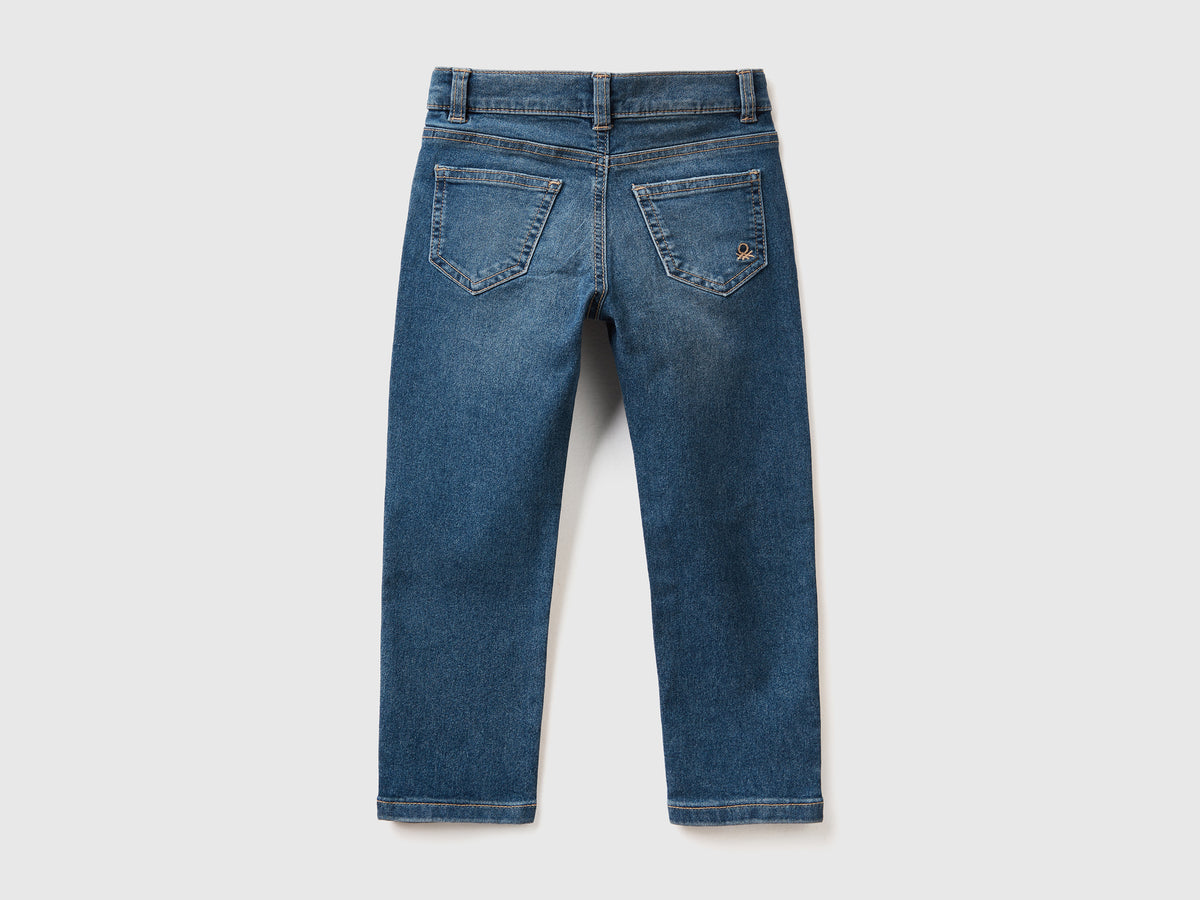 Jeans skinny fit effetto vintage