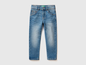 Jeans skinny fit effetto vintage