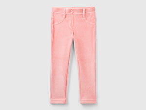 Pantaloni in ciniglia a costine