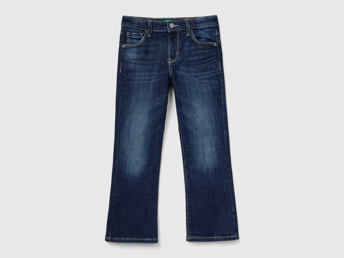 Jeans cinque tasche a zampa