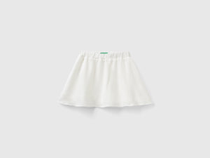 Minigonna in mito viscosa con lurex