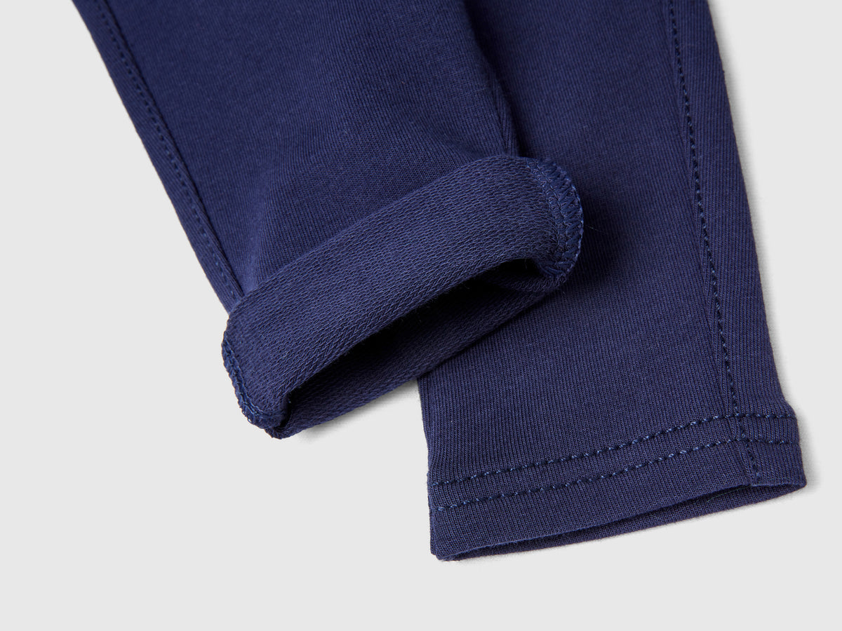 Jeggings in felpa stretch