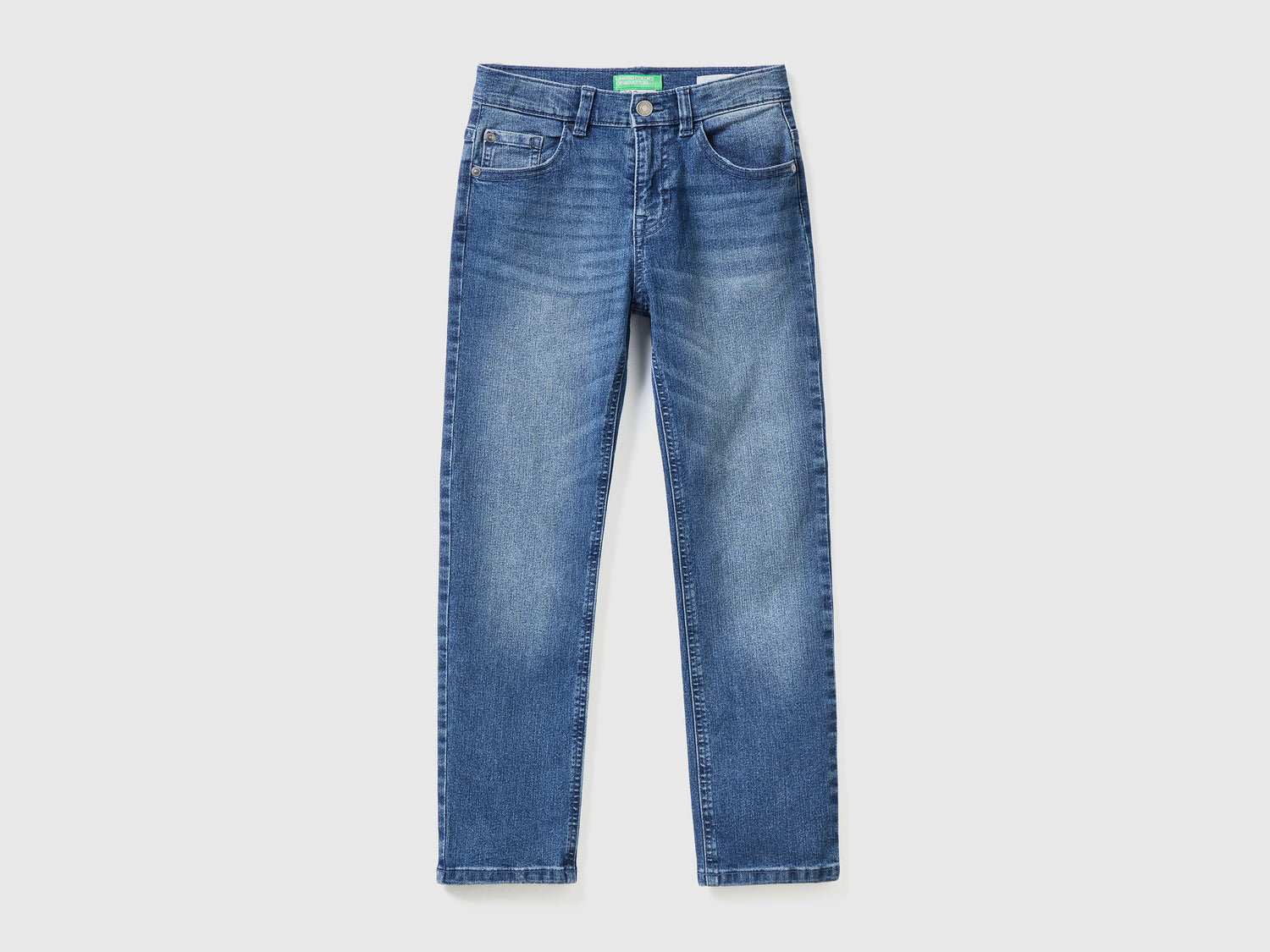 Jeans slim fit da bambino blu | Benetton Outlet