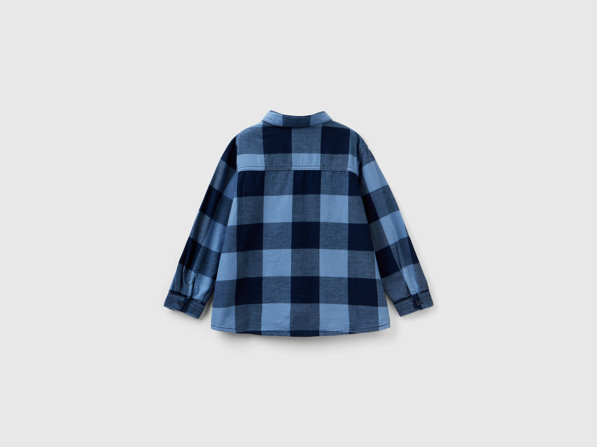 Camicia scozzese 100% cotone