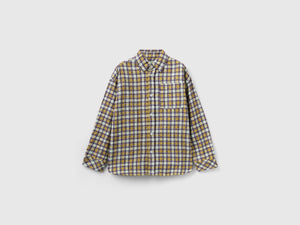 Camicia a quadri in flanella