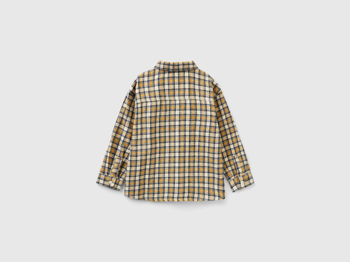 Camicia a quadri in flanella