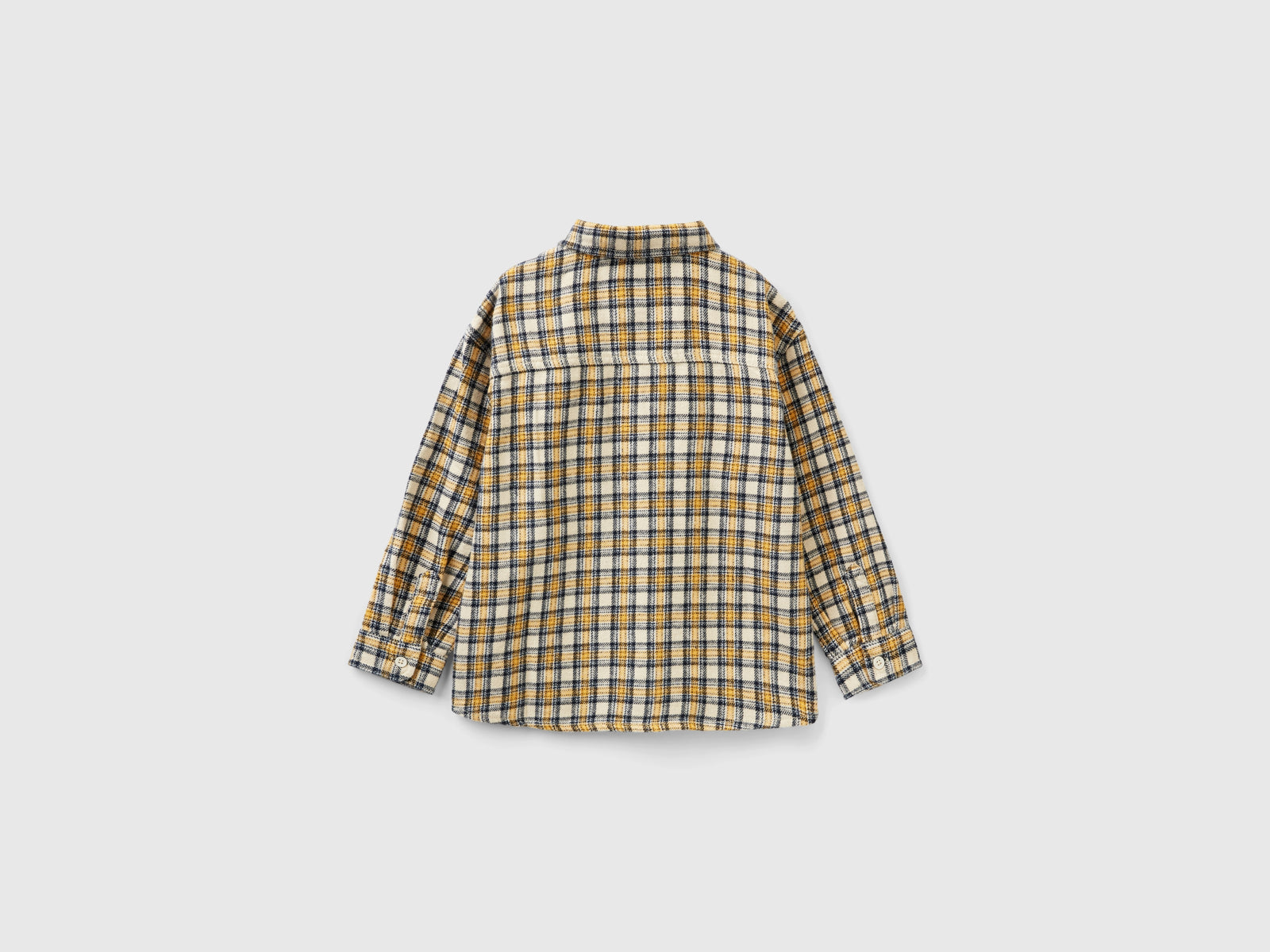 Camicia a quadri in flanella da bimbo multi-color 2 | Benetton Outlet