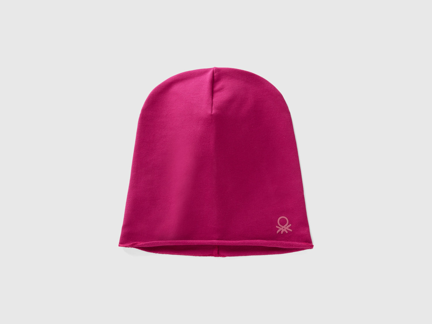 Cuffietta ciclamino in cotone stretch da bambino fucsia | Benetton Outlet