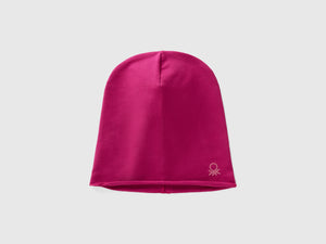 Cuffietta ciclamino in cotone stretch