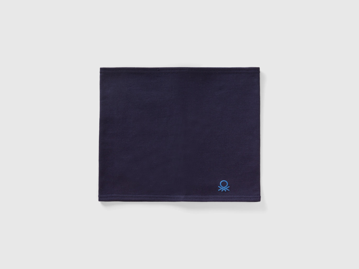 Scaldacollo in cotone stretch da bambino blu scuro | Benetton Outlet
