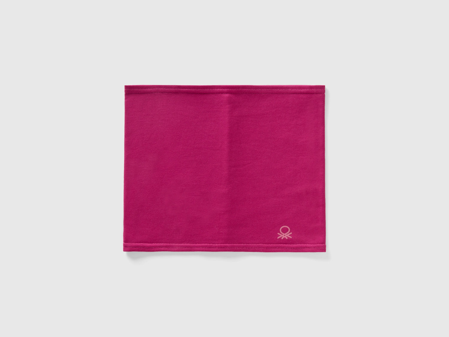 Cyclamen neck warmer in stretch cotton da bambino fucsia | Benetton Outlet