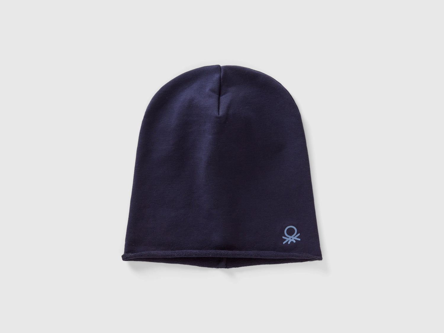 Stretch cotton cap da bimbo blu | Benetton Outlet